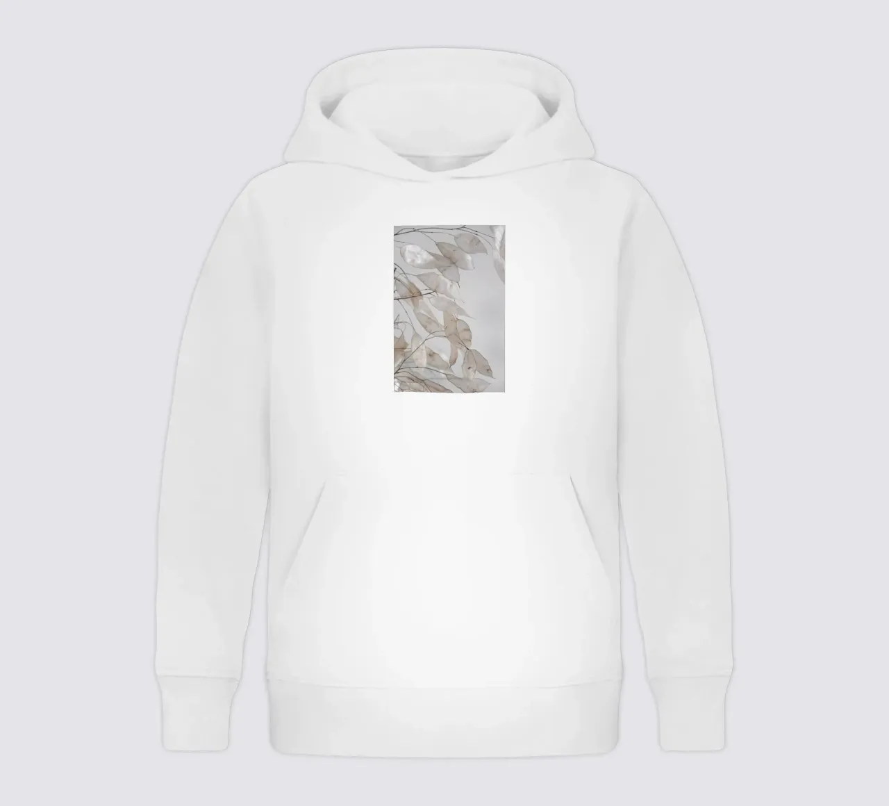 Abstract Branches Collected in the Forest felpa bambino con cappuccio da Studio Nahili