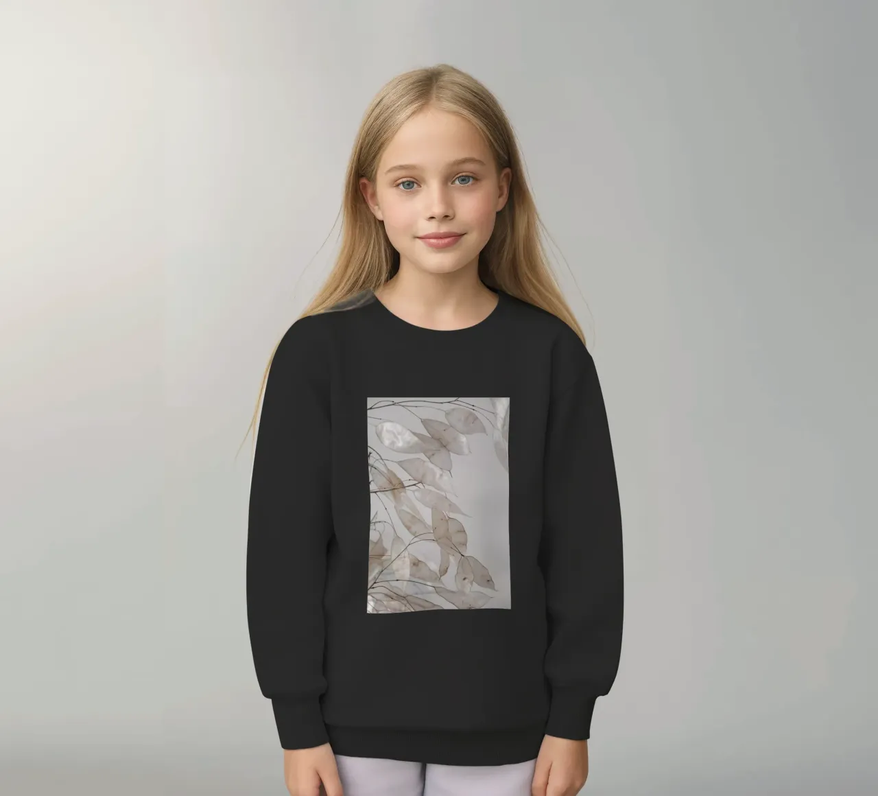 Abstract Branches Collected in the Forest felpa bambino da Studio Nahili