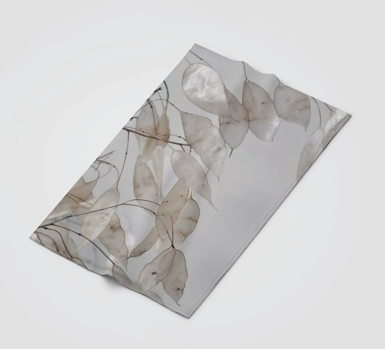 Abstract Branches Collected in the Forest Fleecedecke von Studio Nahili