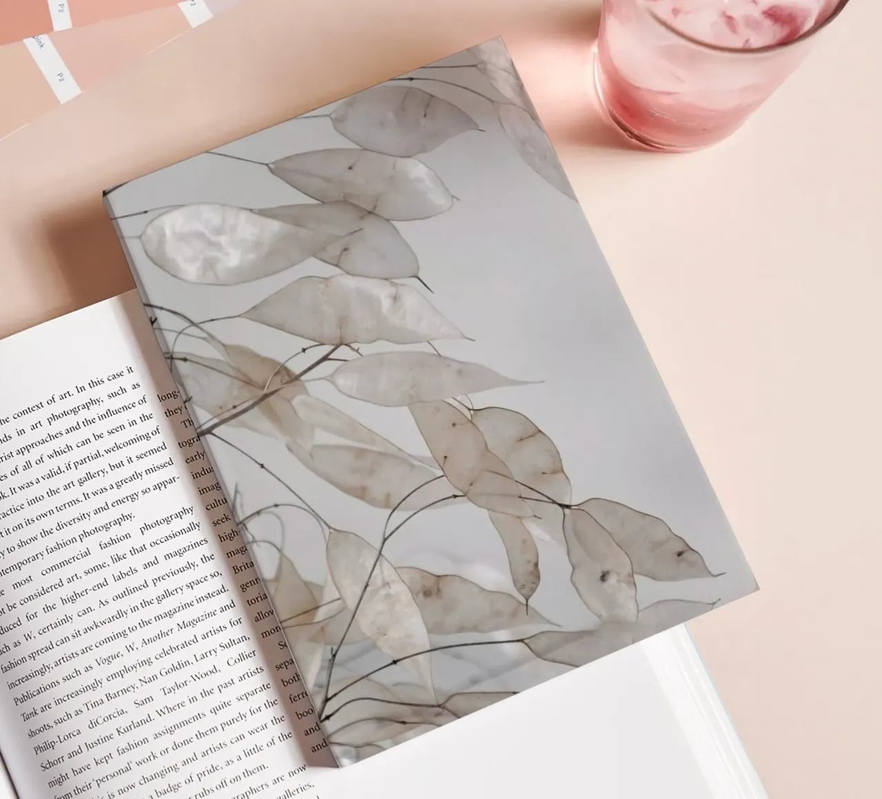 Abstract Branches Collected in the Forest notebook by Studio Nahili