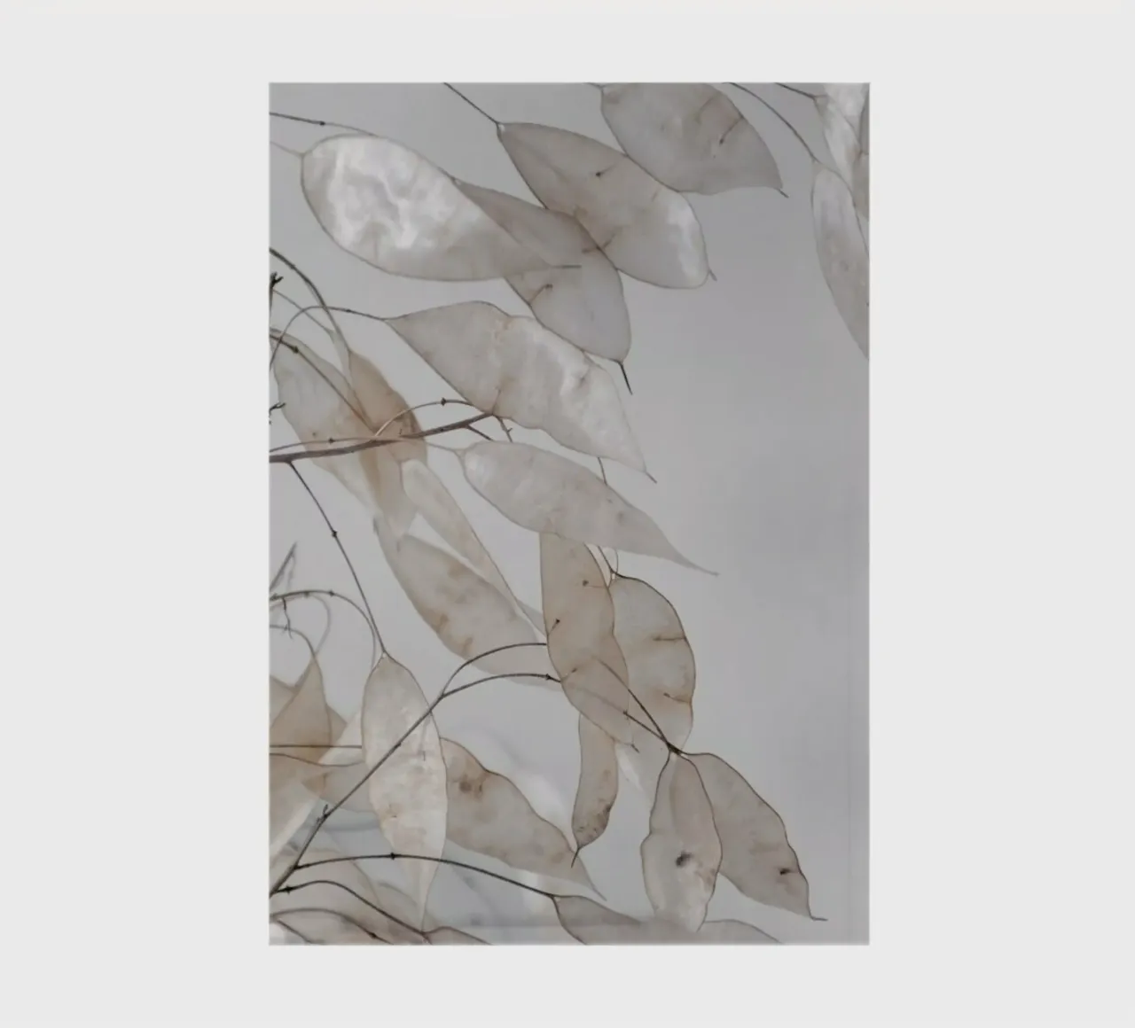 Abstract Branches Collected in the Forest carnet de notes de Studio Nahili