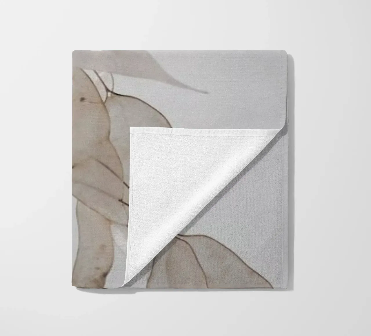 Abstract Branches Collected in the Forest telo mare da Studio Nahili