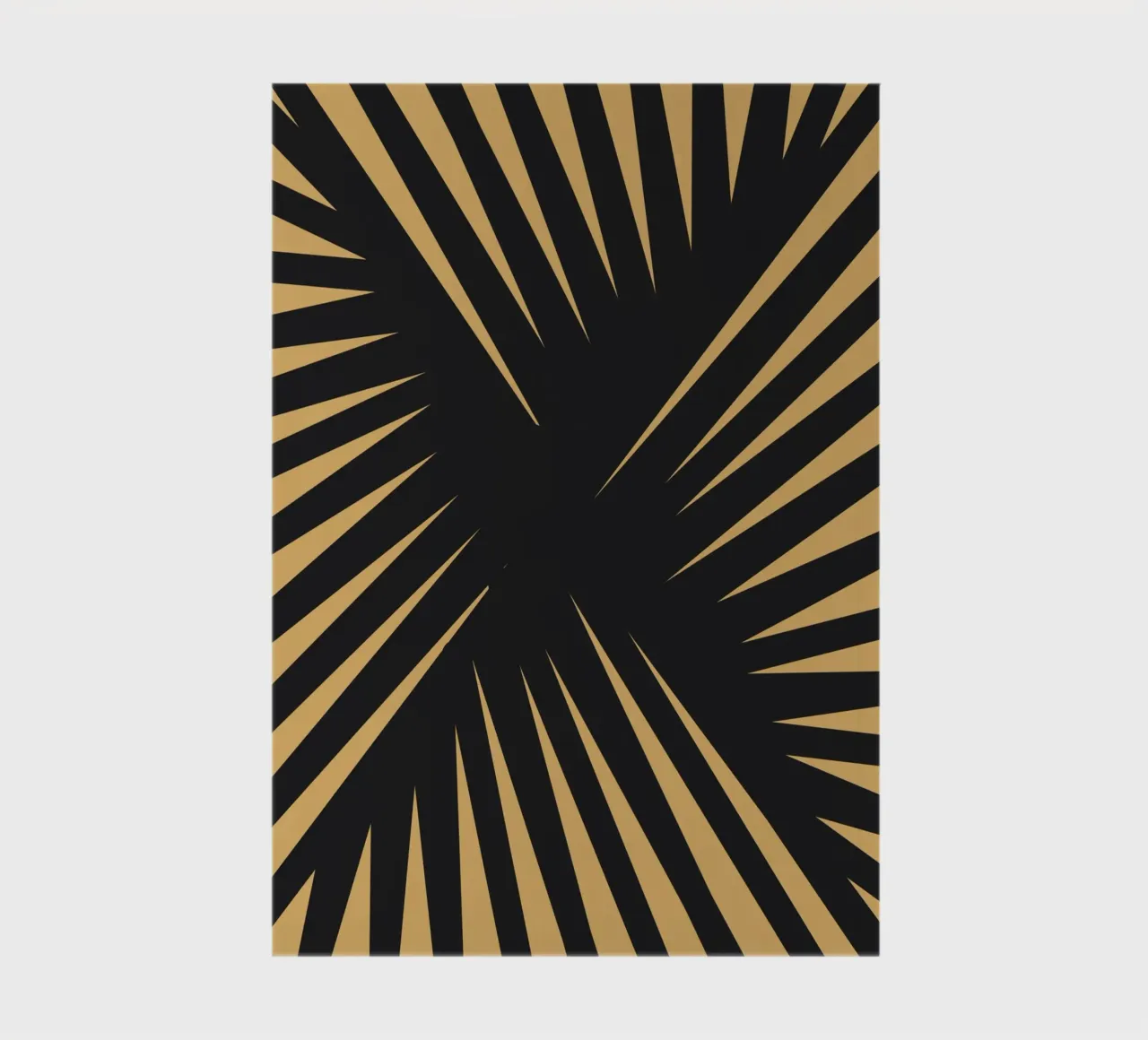 Palm leaf pattern 02 notebook by Little Dean