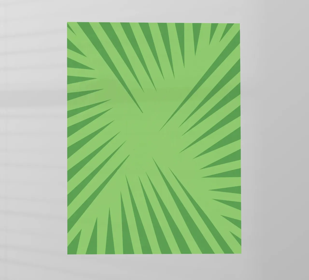 Palm leaf pattern pellicola backlit da Little Dean