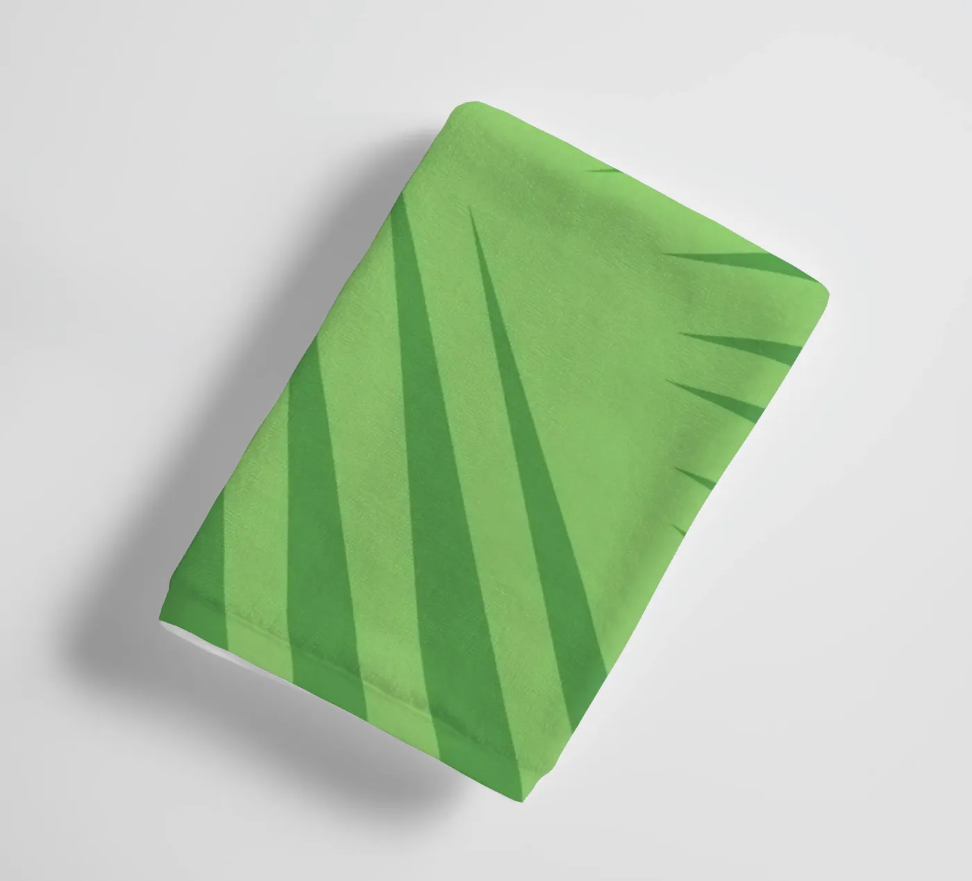 Palmbladpatroon badhanddoek van Little Dean