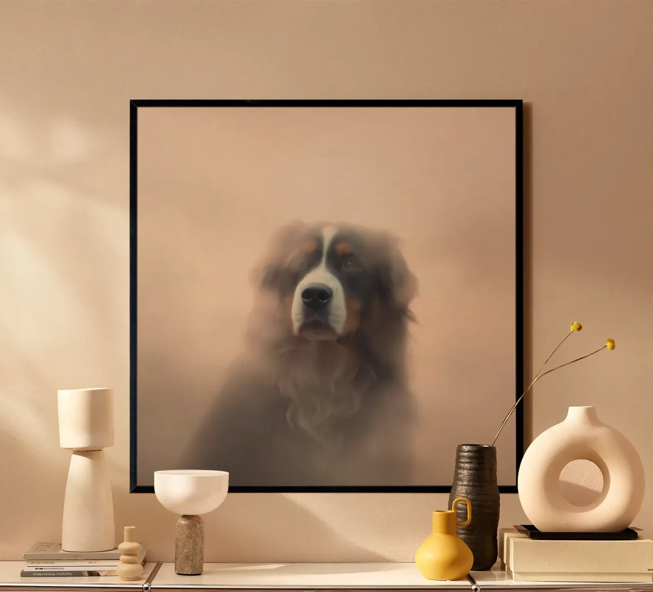 Bellissimo cane da montagna bernese #160 poster da Yumis.Beargang.and.Me