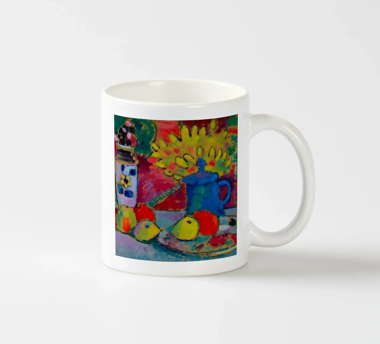 Alexej von Jawlensky - Natura morta con fiori e frutta tazza in ceramica da ARTOTHEK