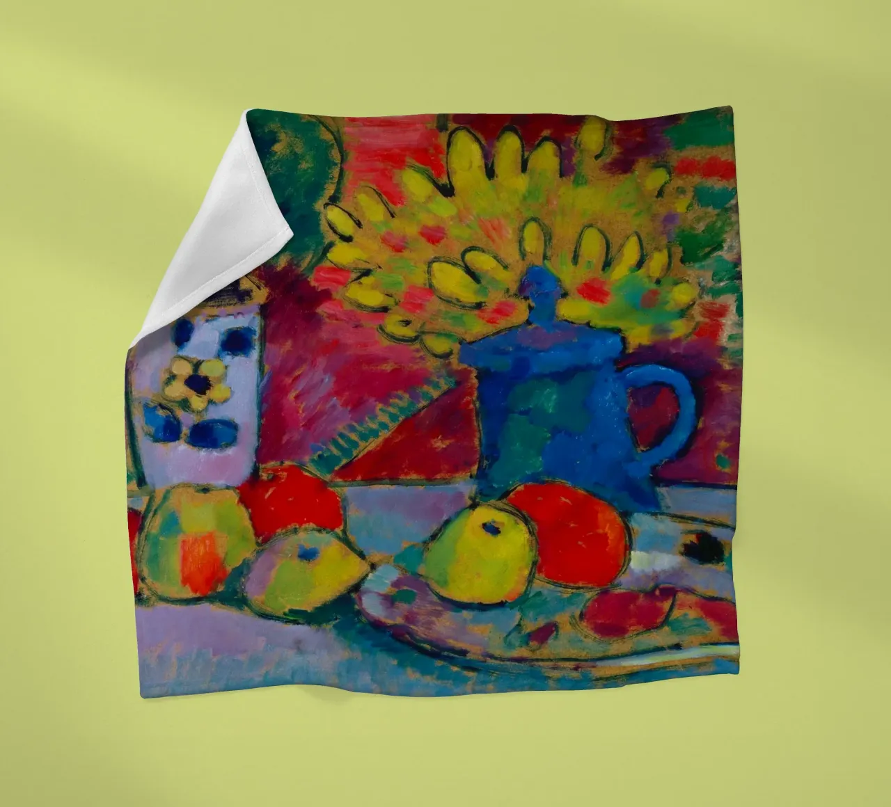 Alexej von Jawlensky - Natura morta con fiori e frutta coperta in pile da ARTOTHEK
