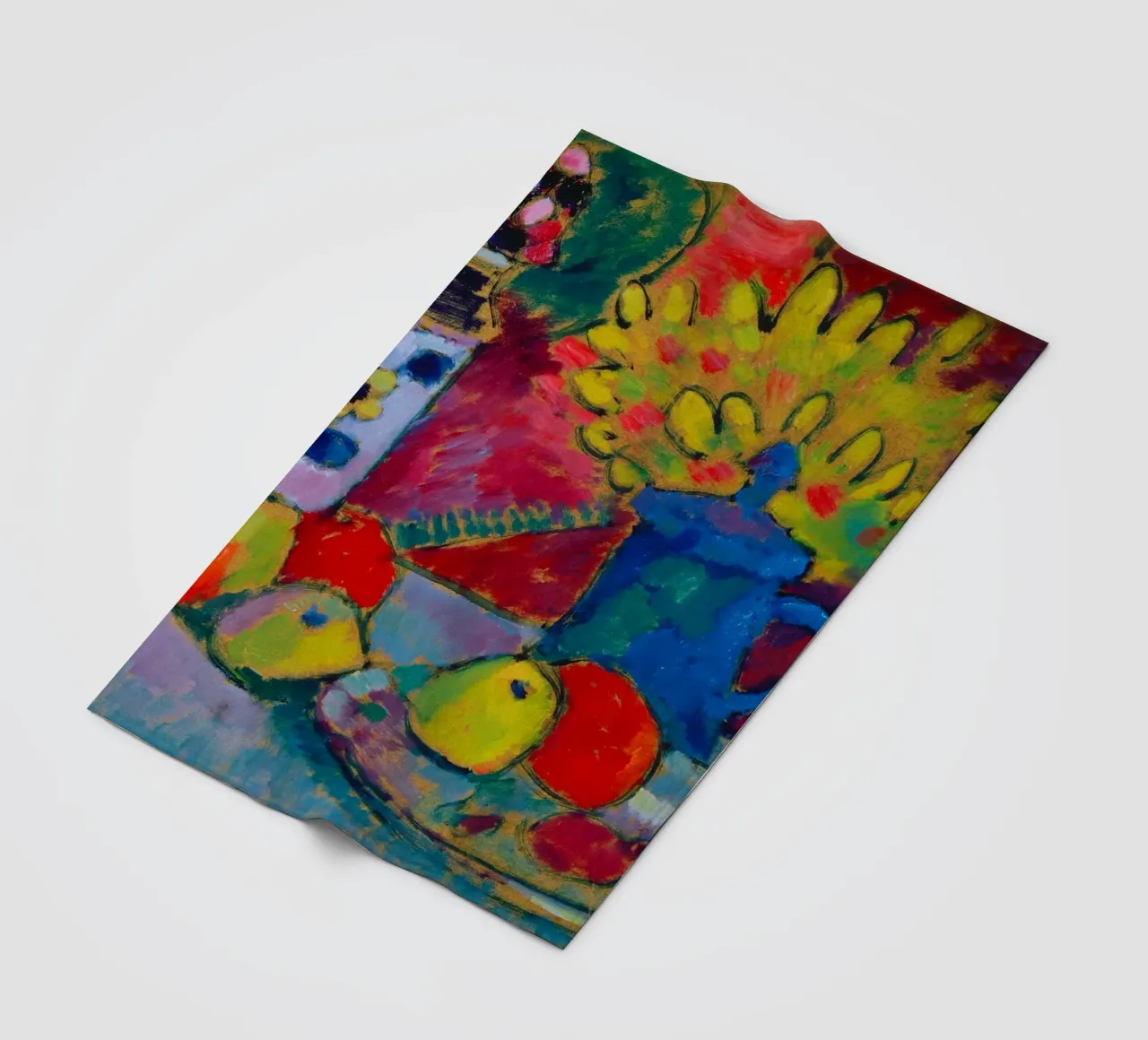 Alexej von Jawlensky - Natura morta con fiori e frutta coperta in pile da ARTOTHEK