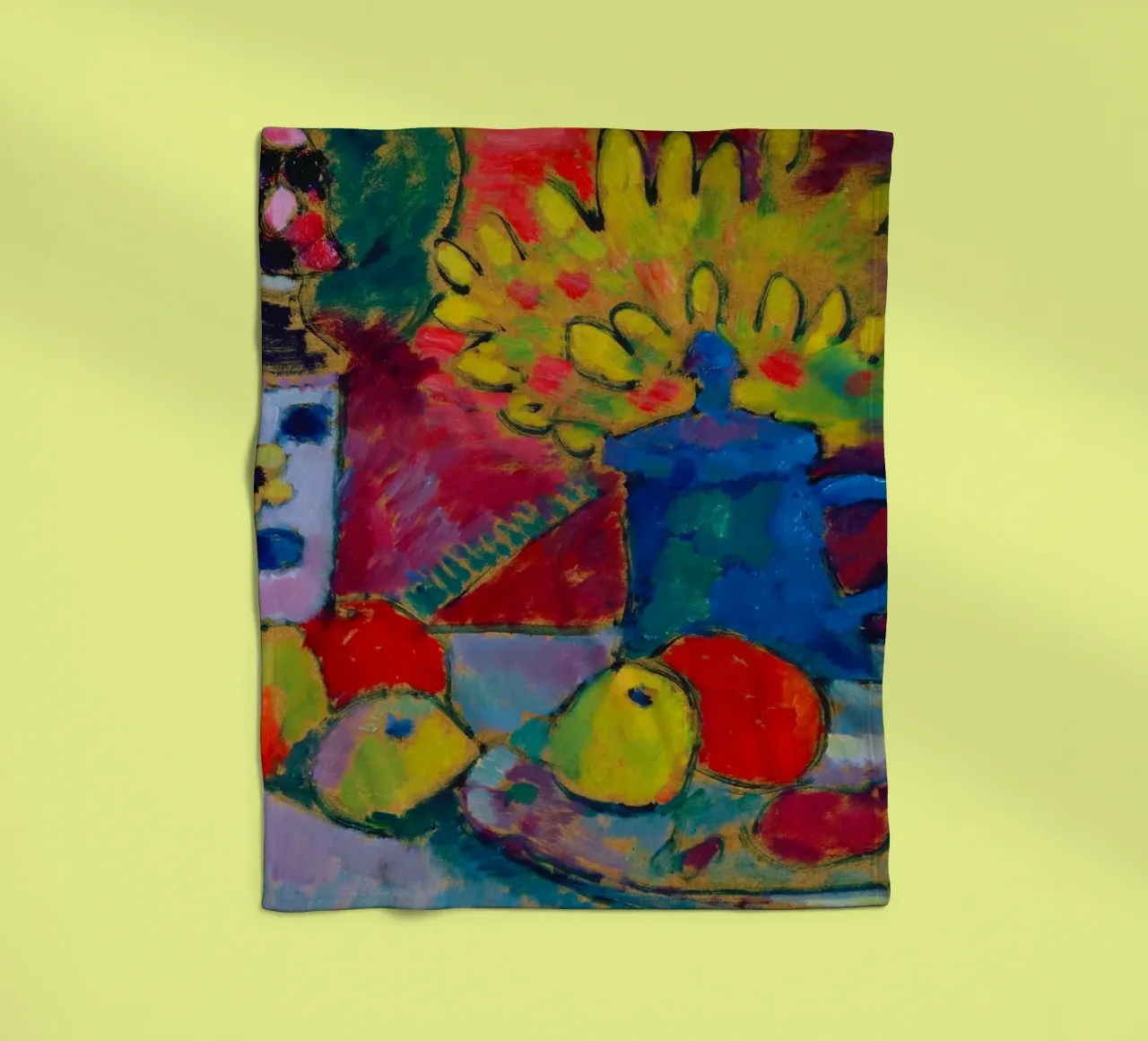 Alexej von Jawlensky - Natura morta con fiori e frutta coperta in pile da ARTOTHEK