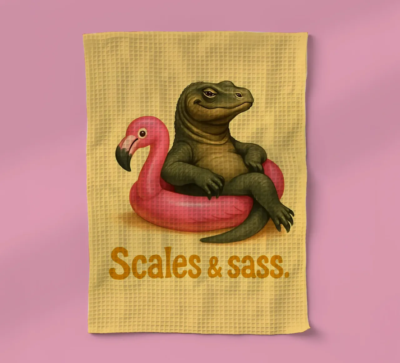 Funny Komodo Dragon Meme canovaccio da cucina da Funny Humor Art