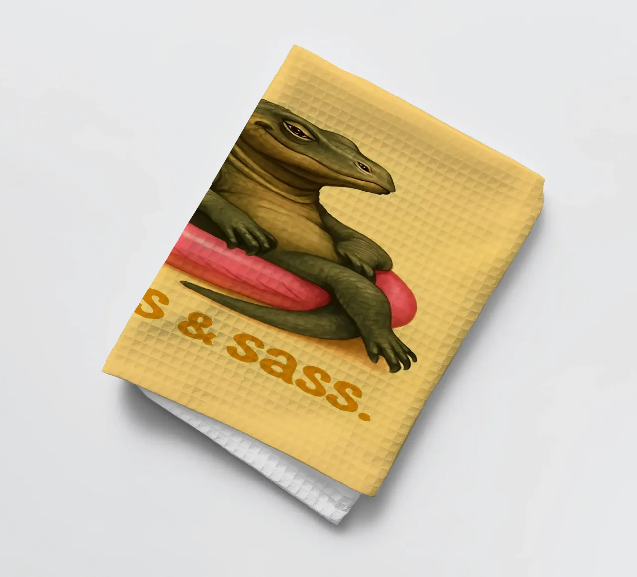 Funny Komodo Dragon Meme canovaccio da cucina da Funny Humor Art