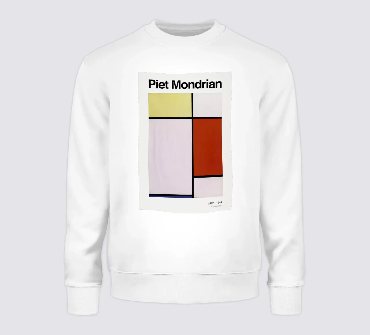 Mondrian - Composition sweatshirt van ARTOTHEK