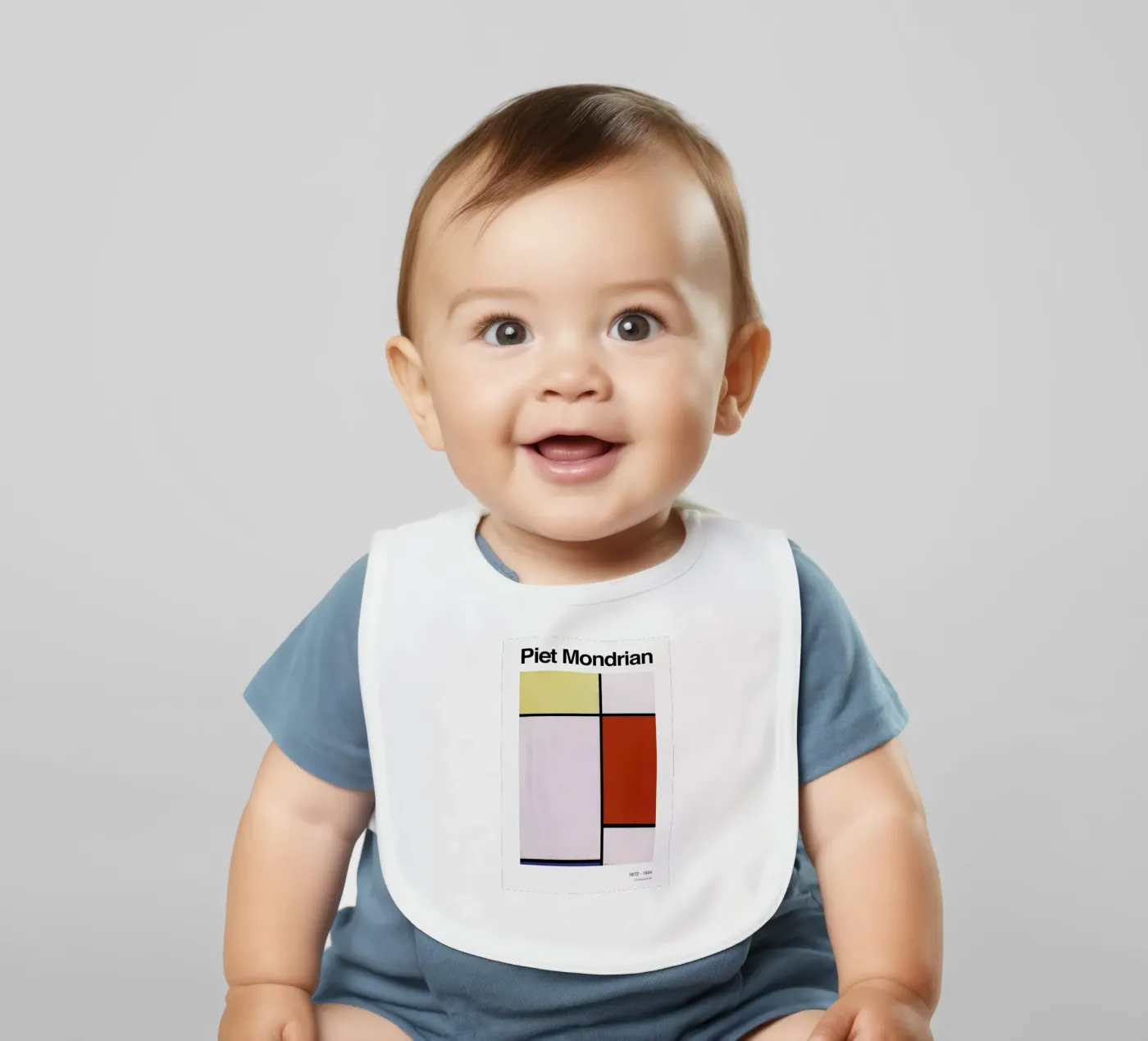 Mondrian - Composition Babylätzchen von ARTOTHEK