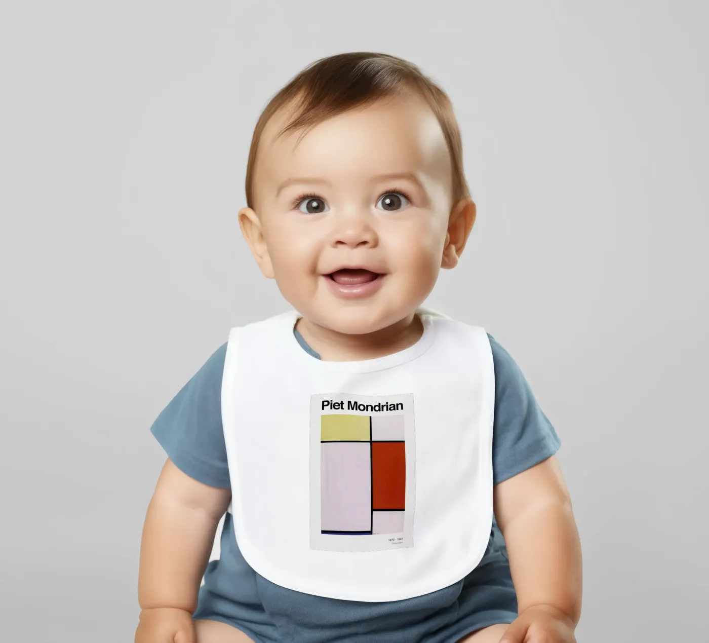 Mondrian - Composition Babylätzchen von ARTOTHEK