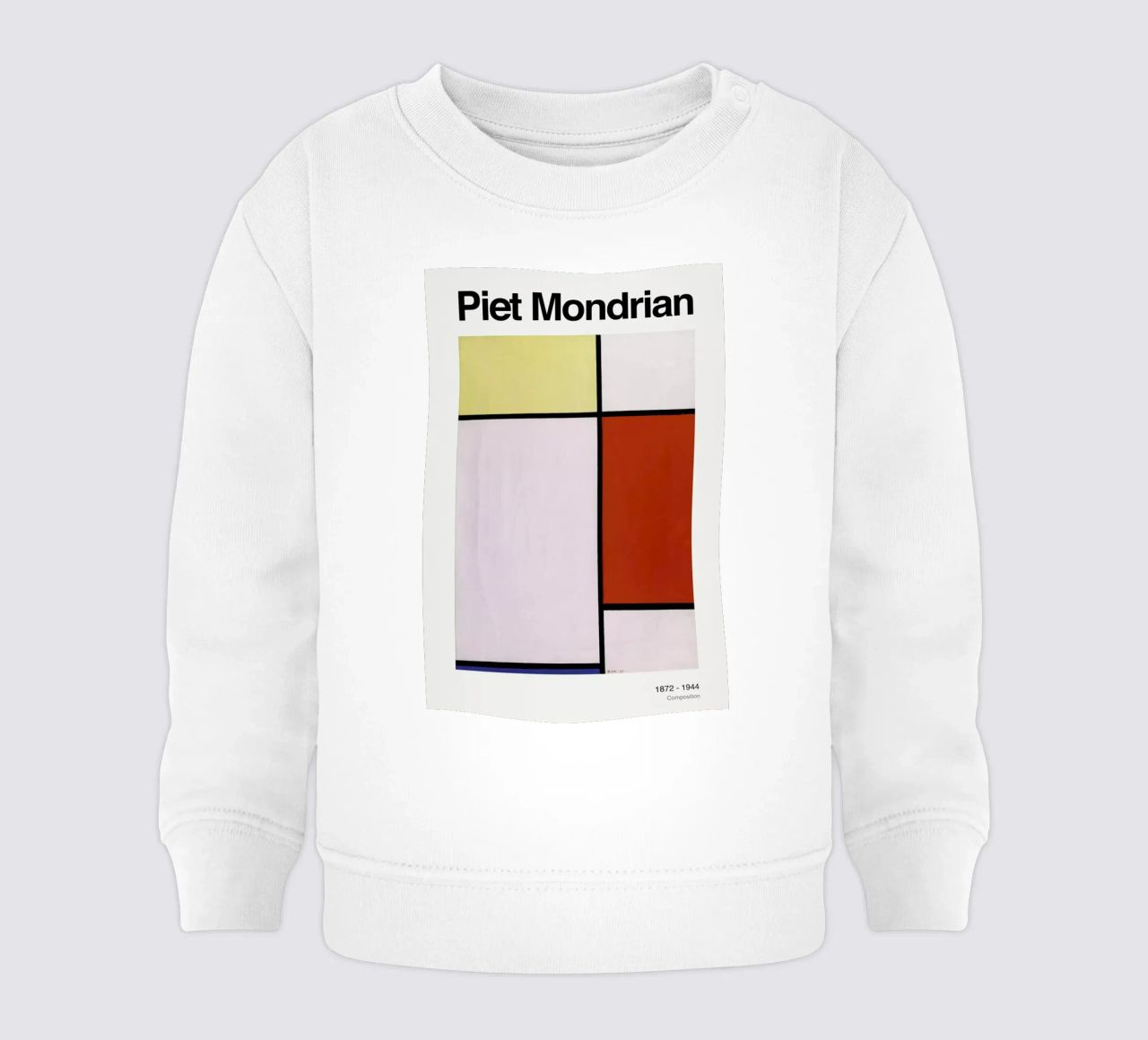 Mondrian - Composition felpa neonato da ARTOTHEK