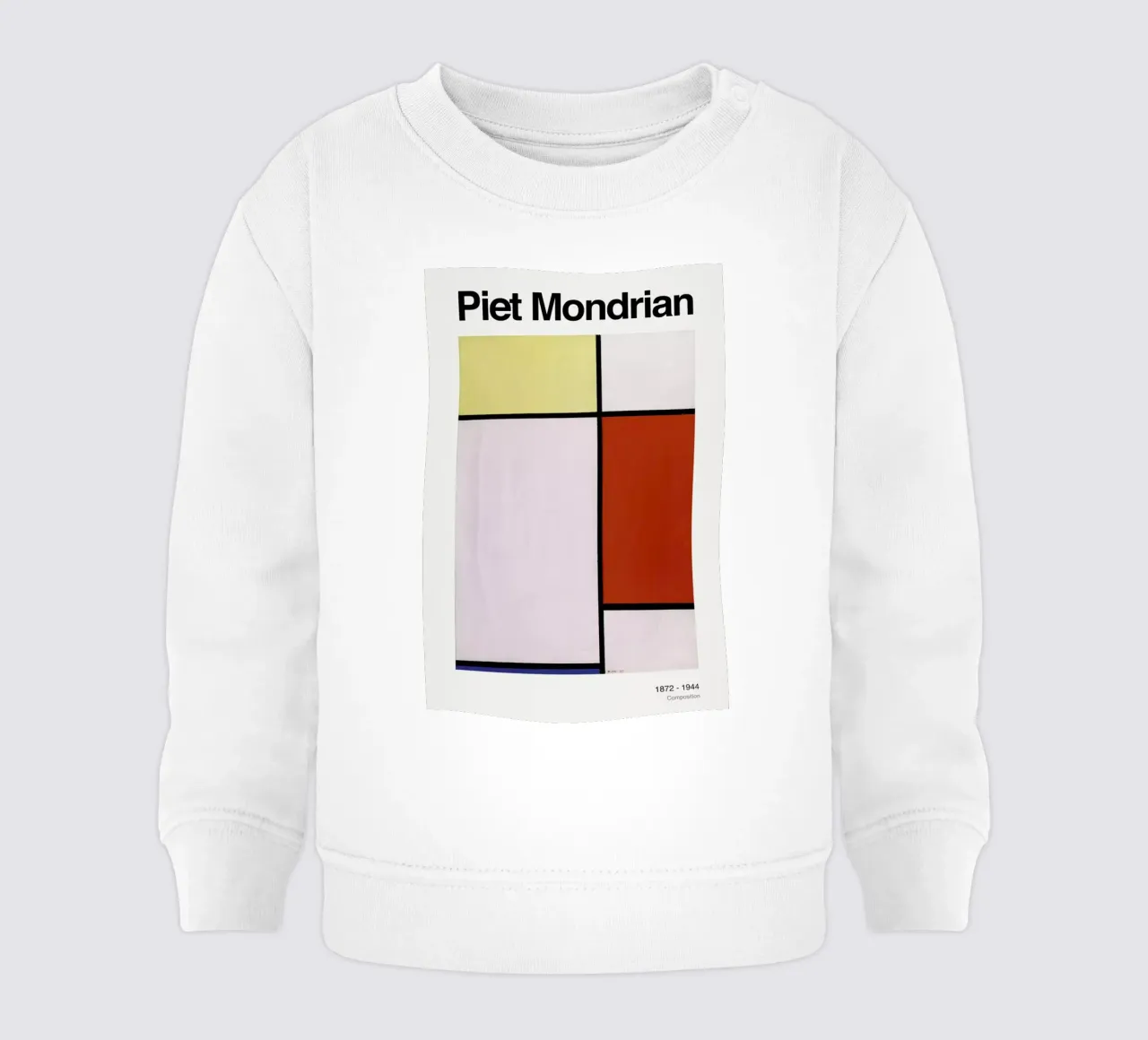 Mondrian - Composition sudadera de bebé de ARTOTHEK