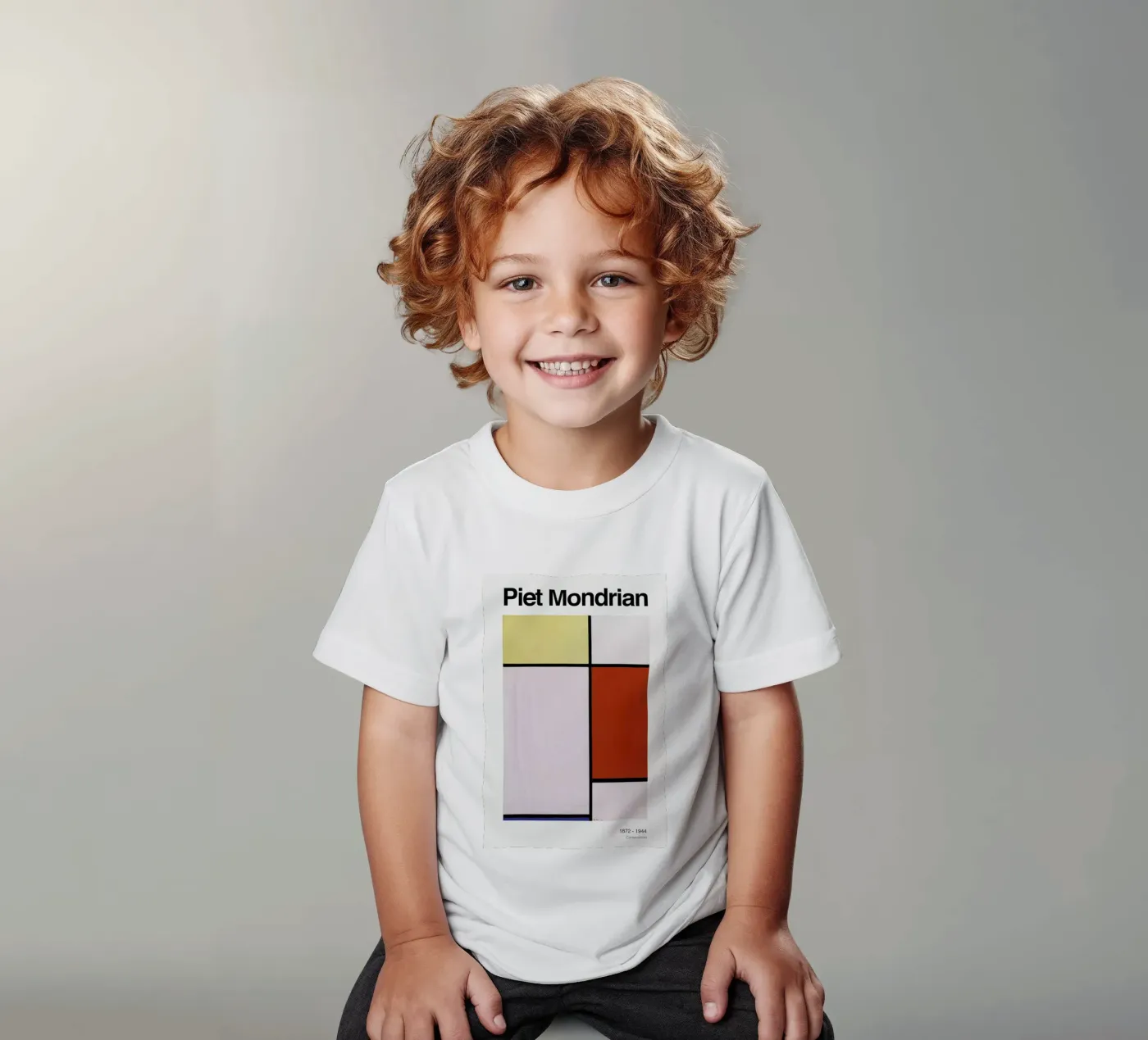 Mondrian - Composition t-shirt bambini da ARTOTHEK