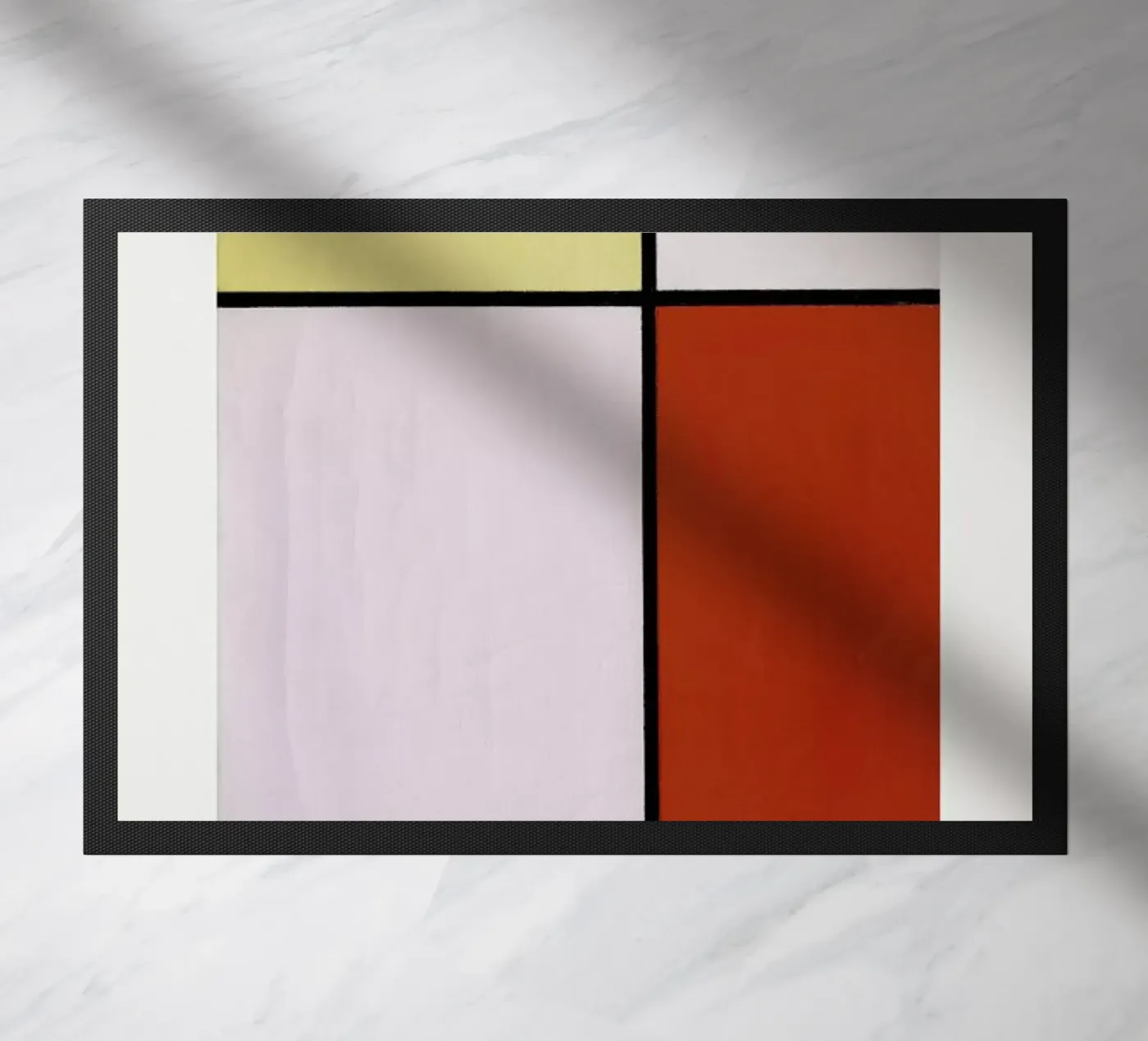 Mondrian - Composition doormat by ARTOTHEK