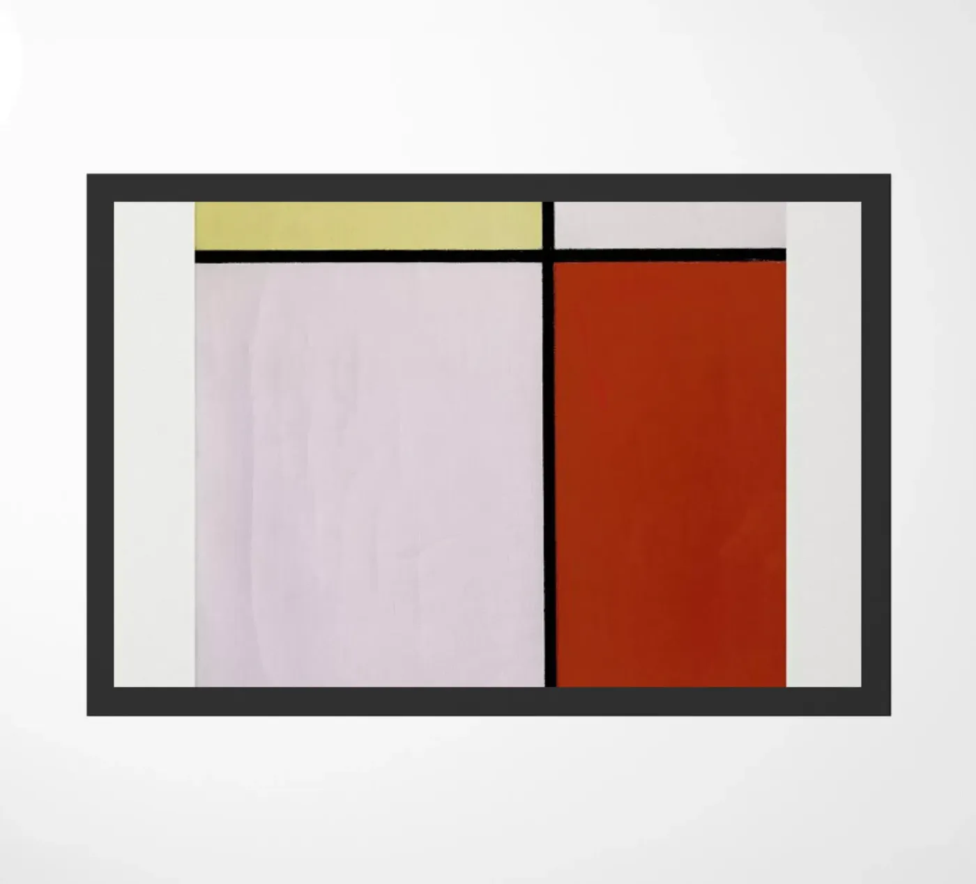 Mondrian - Composition doormat by ARTOTHEK