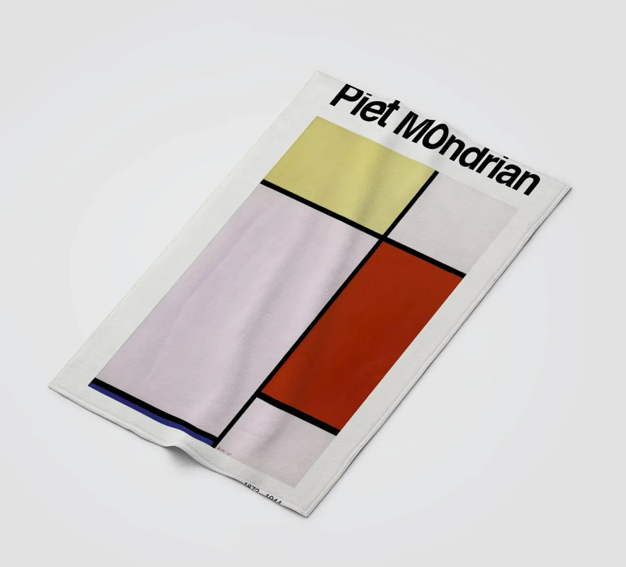 Mondrian - Composition Fleecedecke von ARTOTHEK