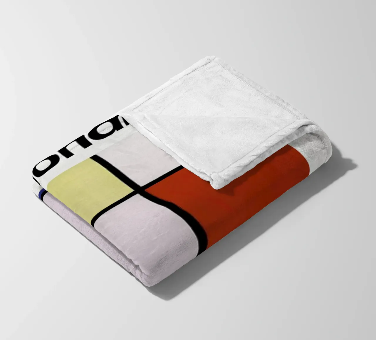 Mondrian - Composition Fleecedecke von ARTOTHEK