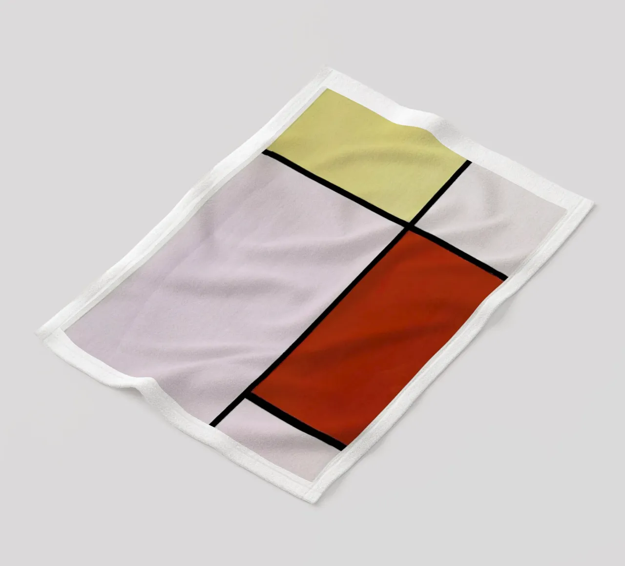 Mondrian - Composition Fleecedecke von ARTOTHEK