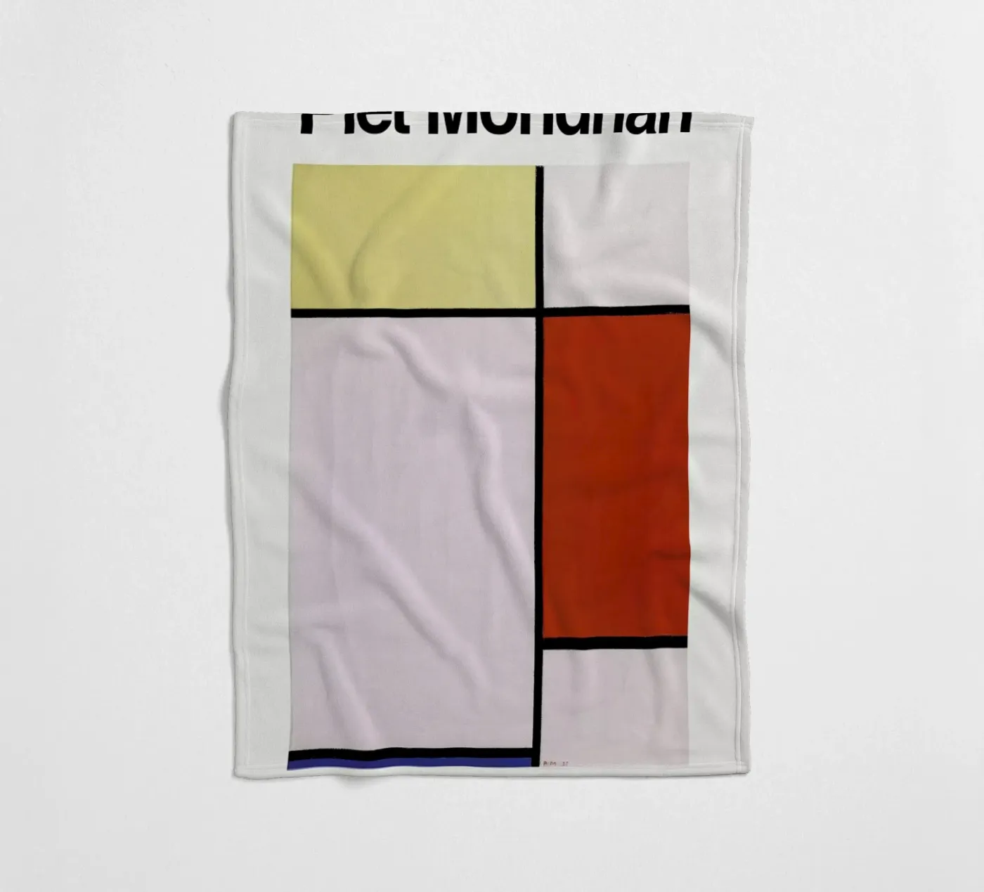 Mondrian - Composition Fleecedecke von ARTOTHEK