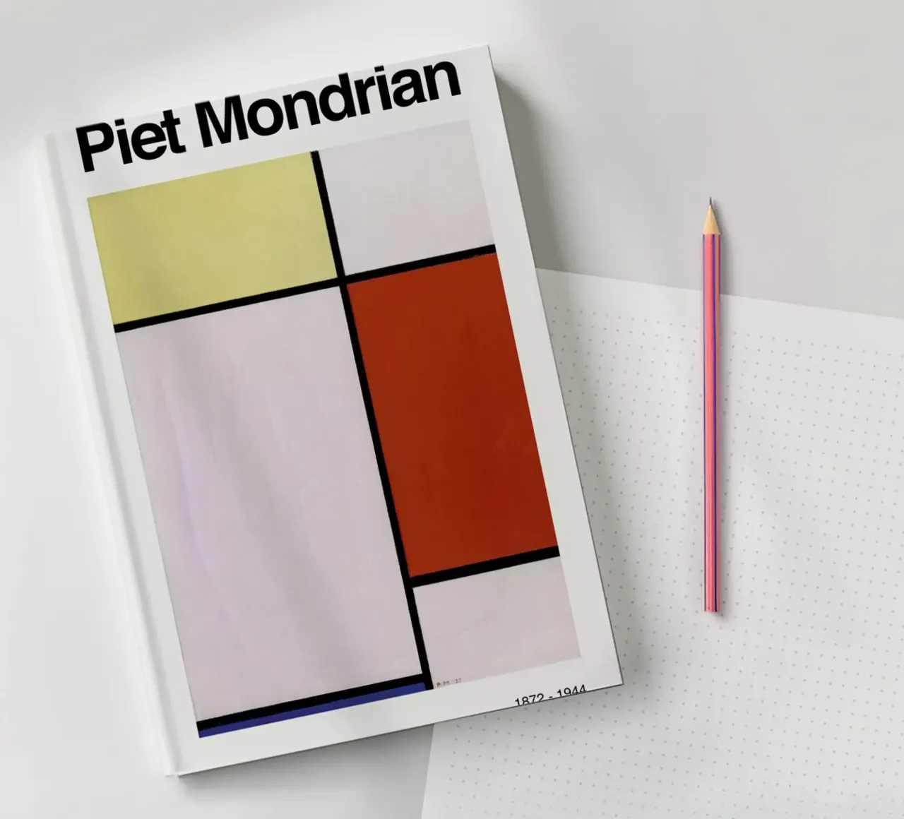 Mondrian - Composition notebook by ARTOTHEK