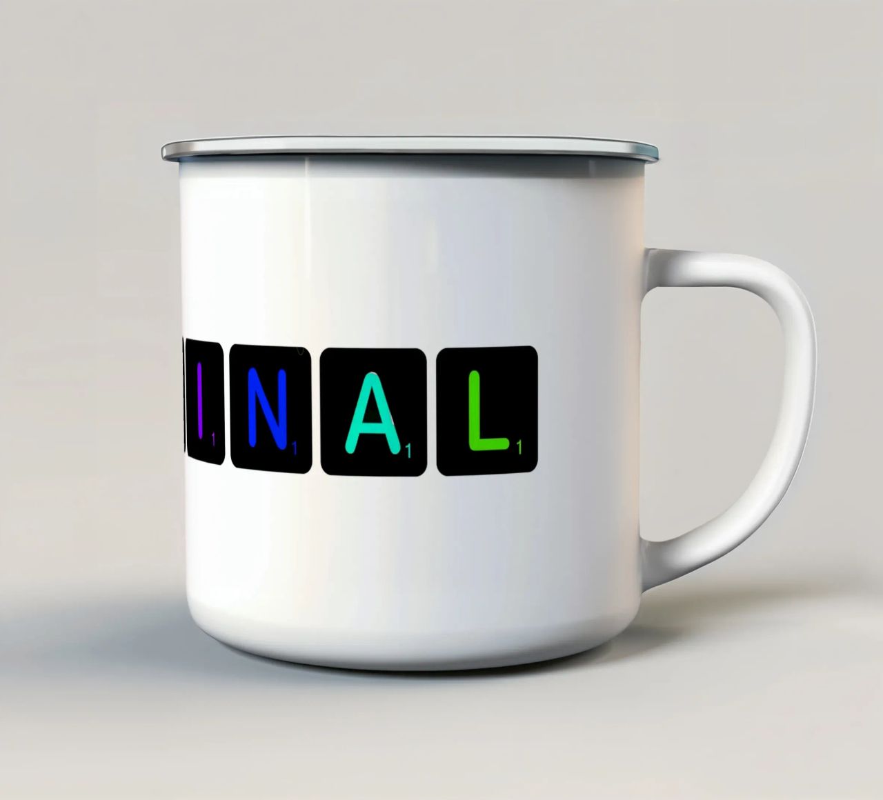 Original tazza in smalto da Kt10 Designs