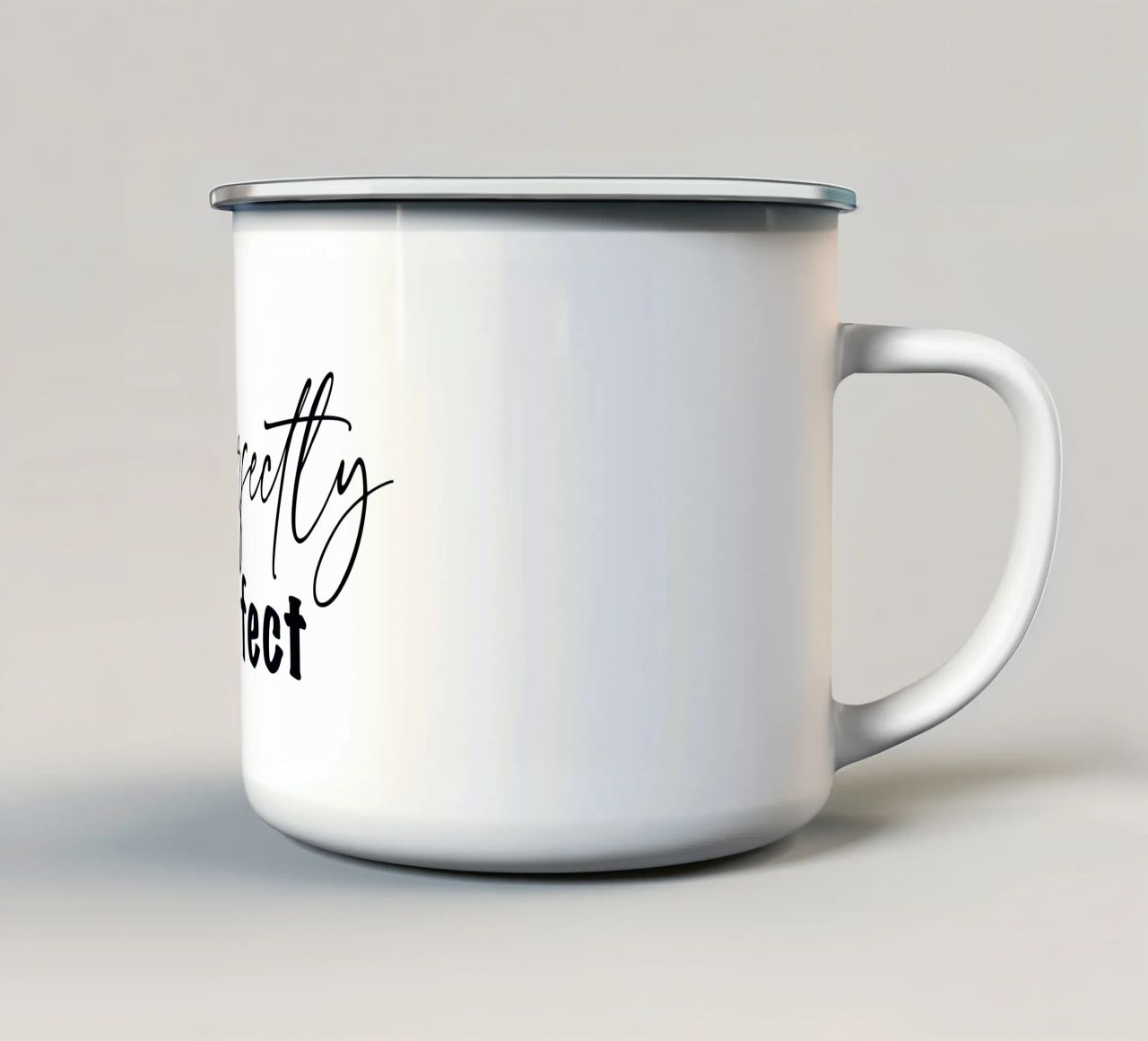 Imperfectly Perfect tazza in smalto da Kt10 Designs