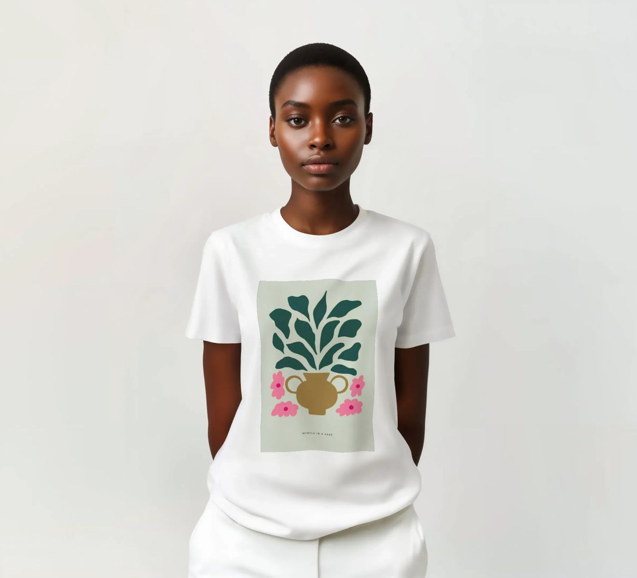 Myrtle In A Vase t-shirt da Studio One