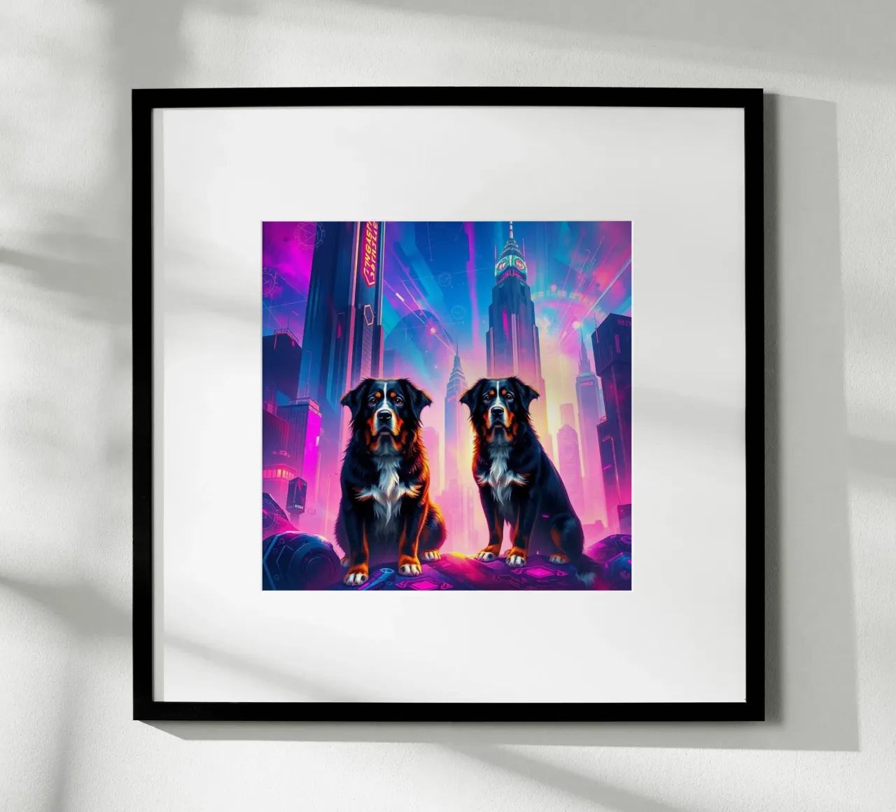 Bellissimo cane da montagna bernese #163 poster da Yumis.Beargang.and.Me