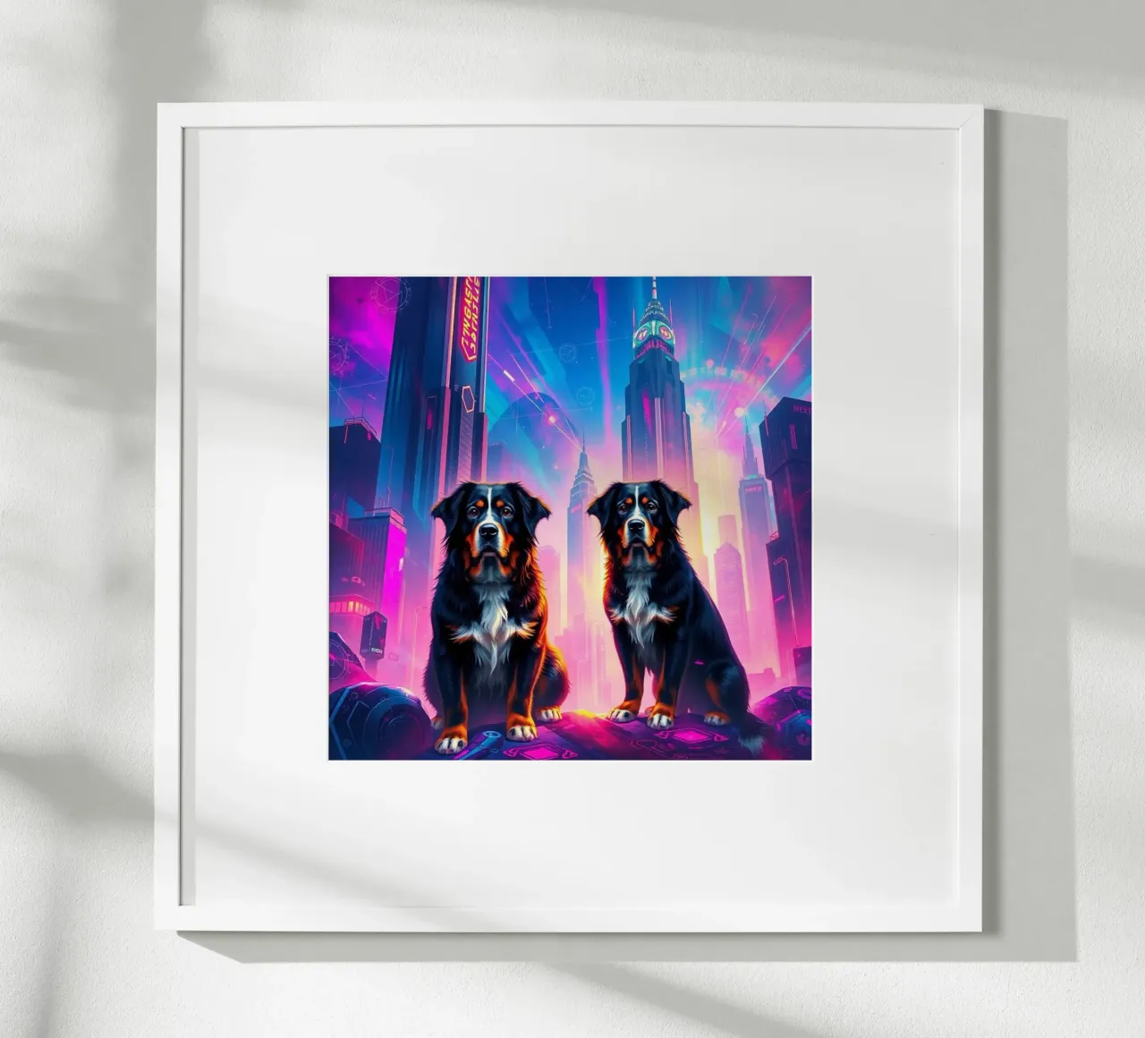 Bellissimo cane da montagna bernese #163 poster da Yumis.Beargang.and.Me