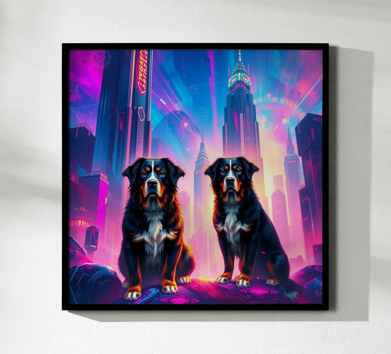 Bellissimo cane da montagna bernese #163 poster da Yumis.Beargang.and.Me