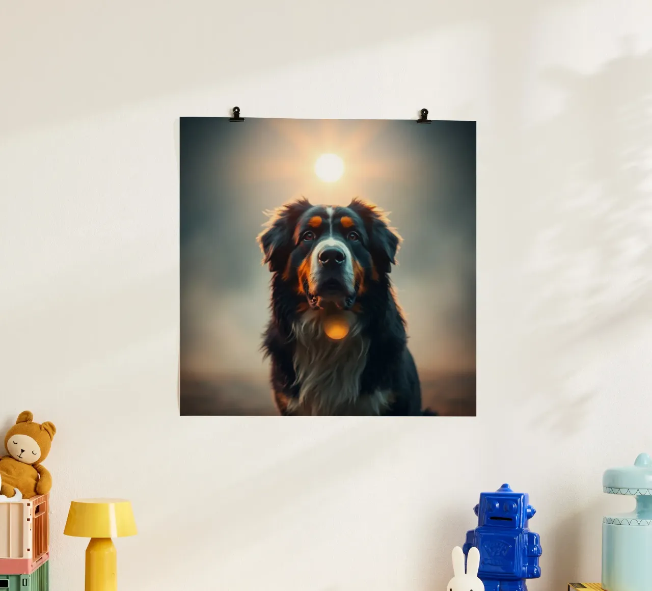 Bellissimo cane da montagna bernese #164 carta hahnemühle da Yumis.Beargang.and.Me