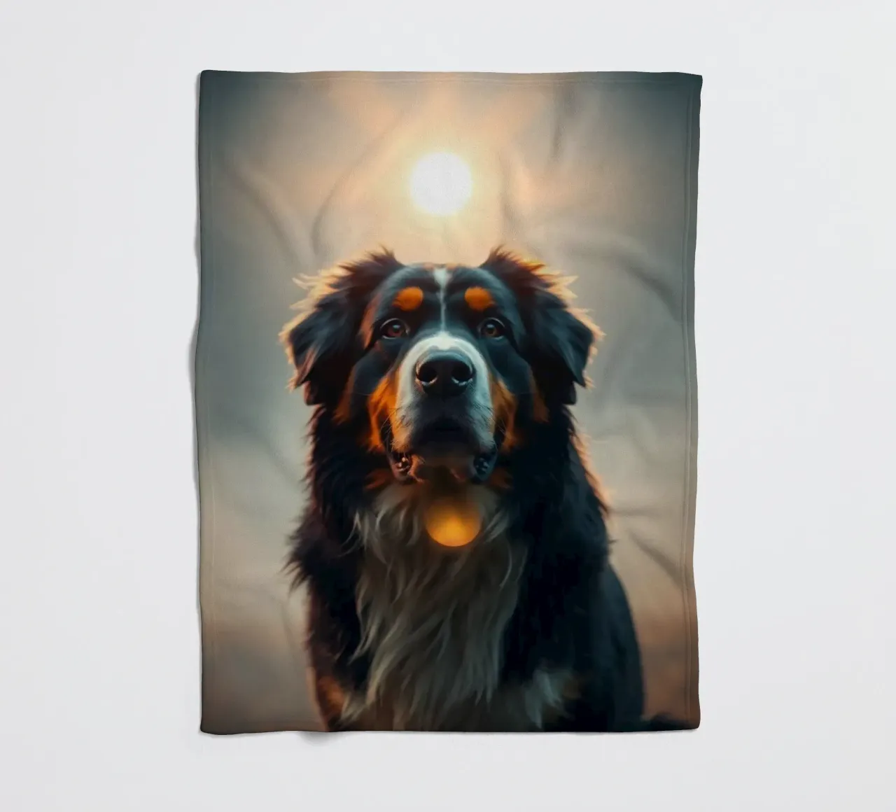 Bellissimo cane da montagna bernese #164 coperta in pile da Yumis.Beargang.and.Me