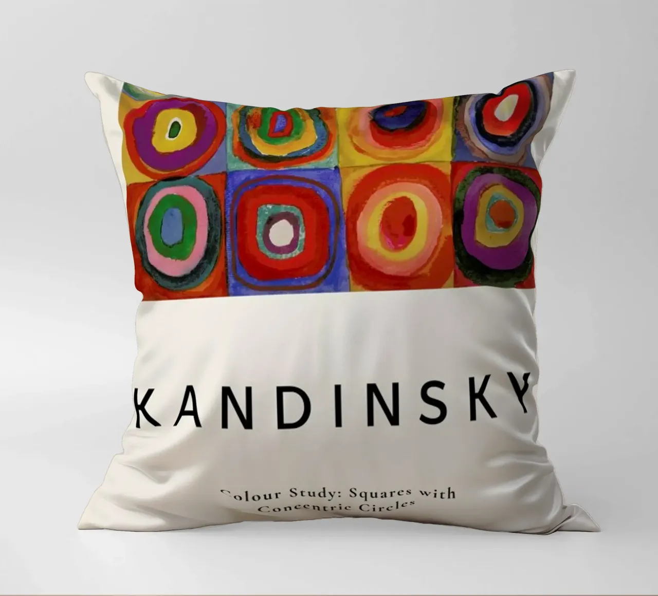 Kandinsky - Colour Study: Squares with Concentric Circles coussin de ARTOTHEK