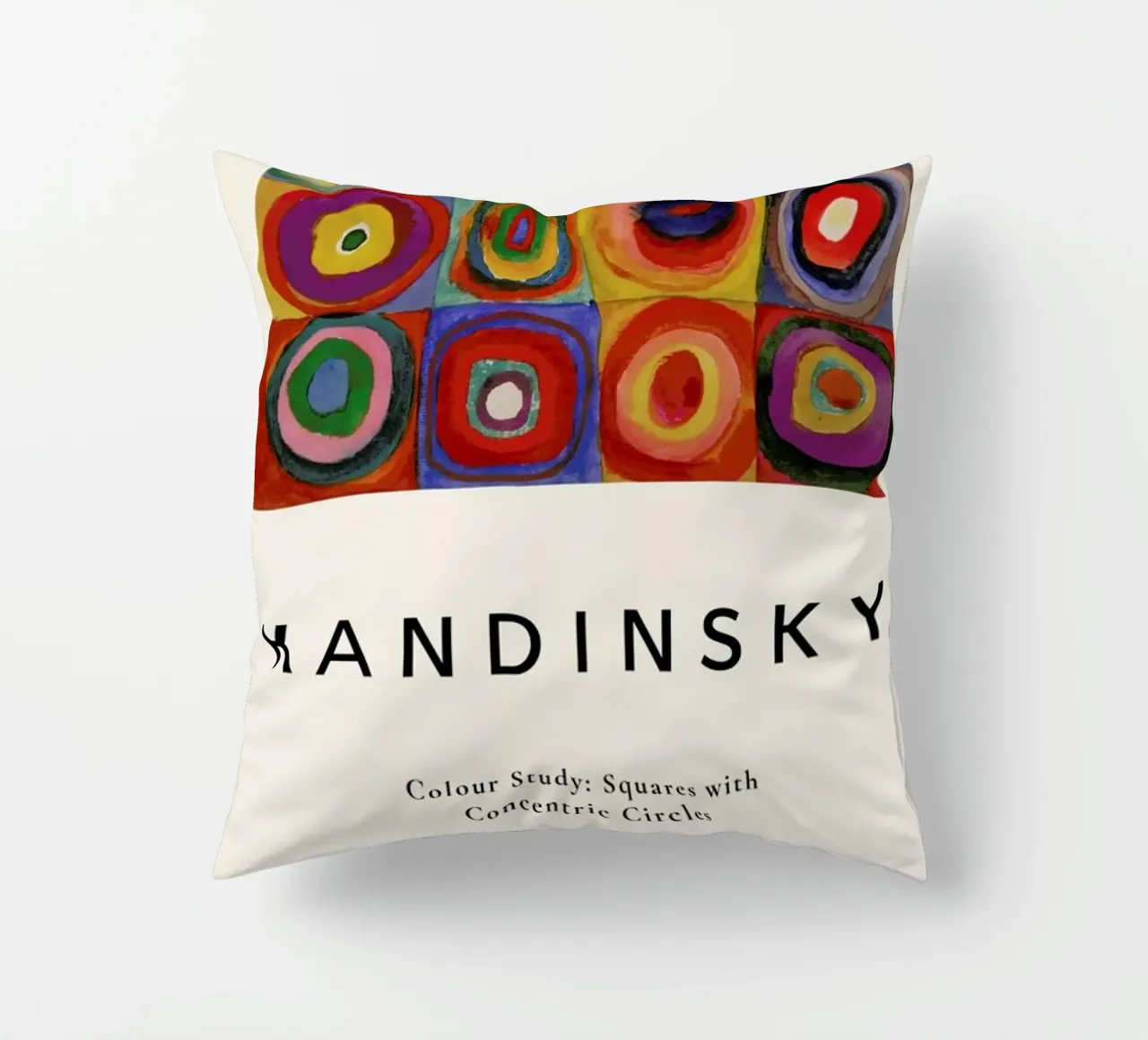 Kandinsky - Colour Study: Squares with Concentric Circles coussin de ARTOTHEK