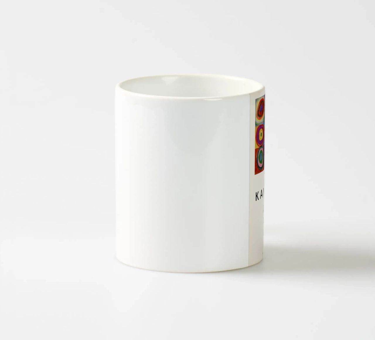Kandinsky - Colour Study: Squares with Concentric Circles tazza in ceramica da ARTOTHEK