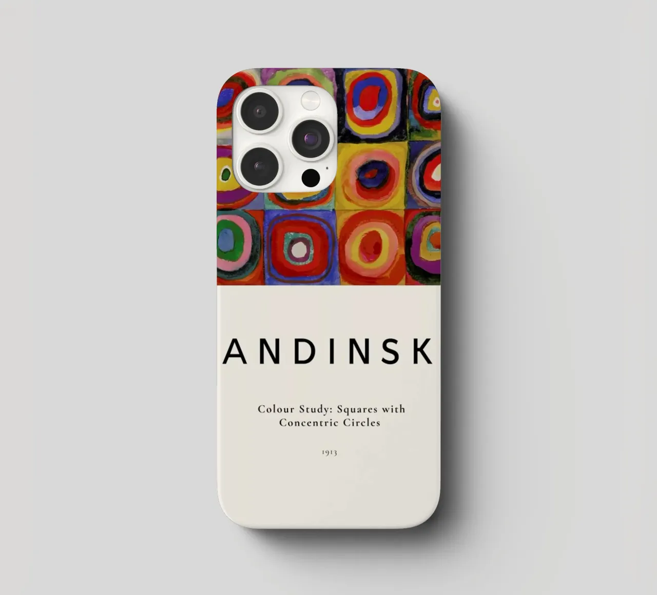 Kandinsky - Colour Study: Squares with Concentric Circles cover iphone da ARTOTHEK