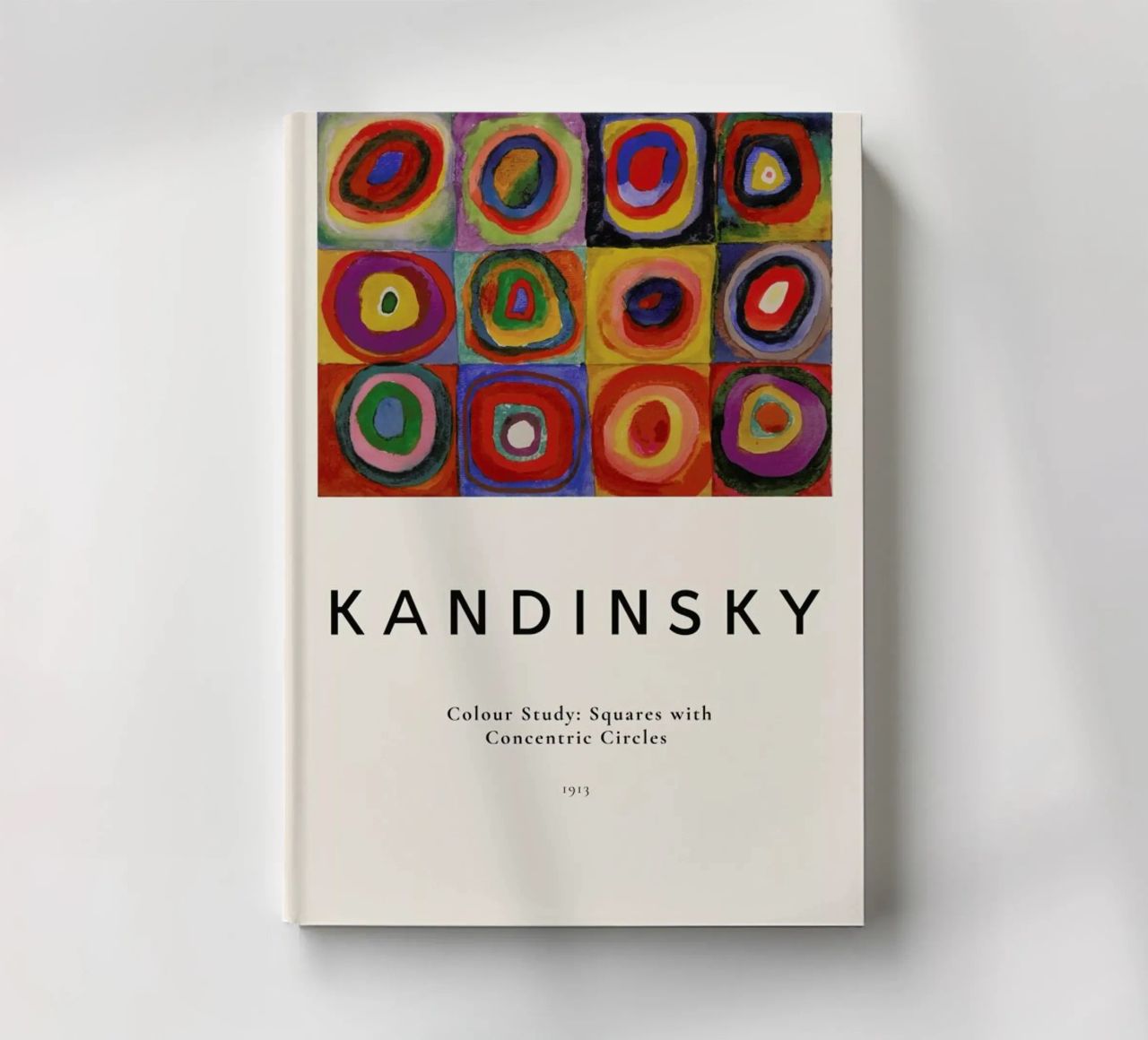 Kandinsky - Colour Study: Squares with Concentric Circles diario da ARTOTHEK