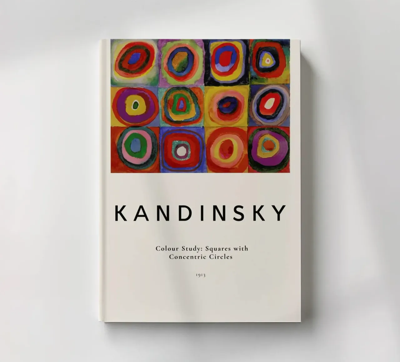 Kandinsky - Colour Study: Squares with Concentric Circles carnet de notes de ARTOTHEK