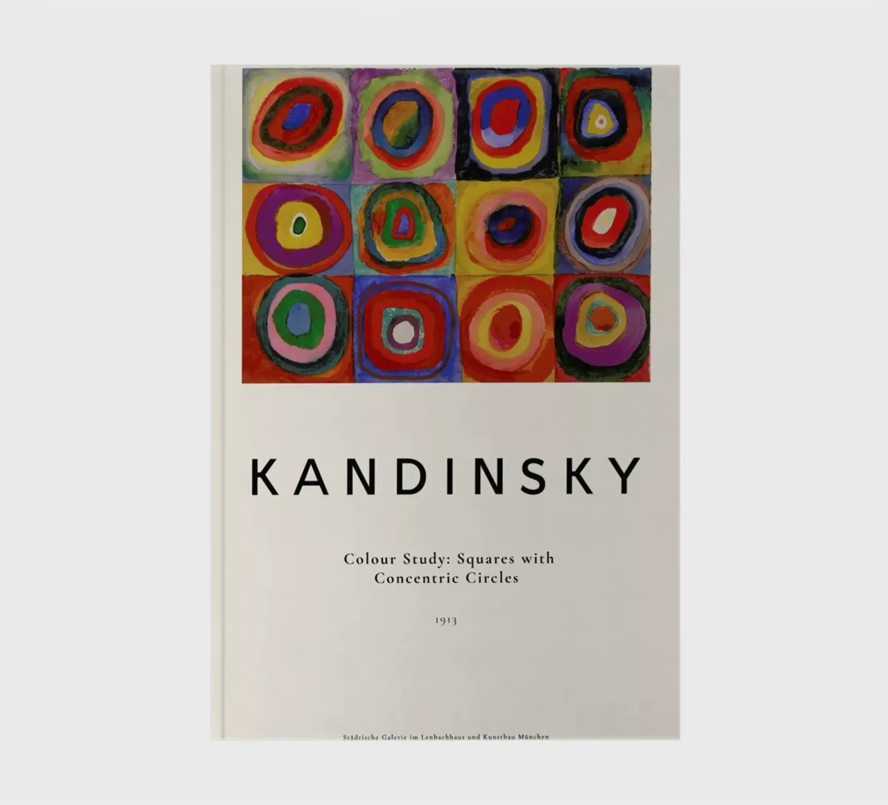 Kandinsky - Colour Study: Squares with Concentric Circles carnet de notes de ARTOTHEK
