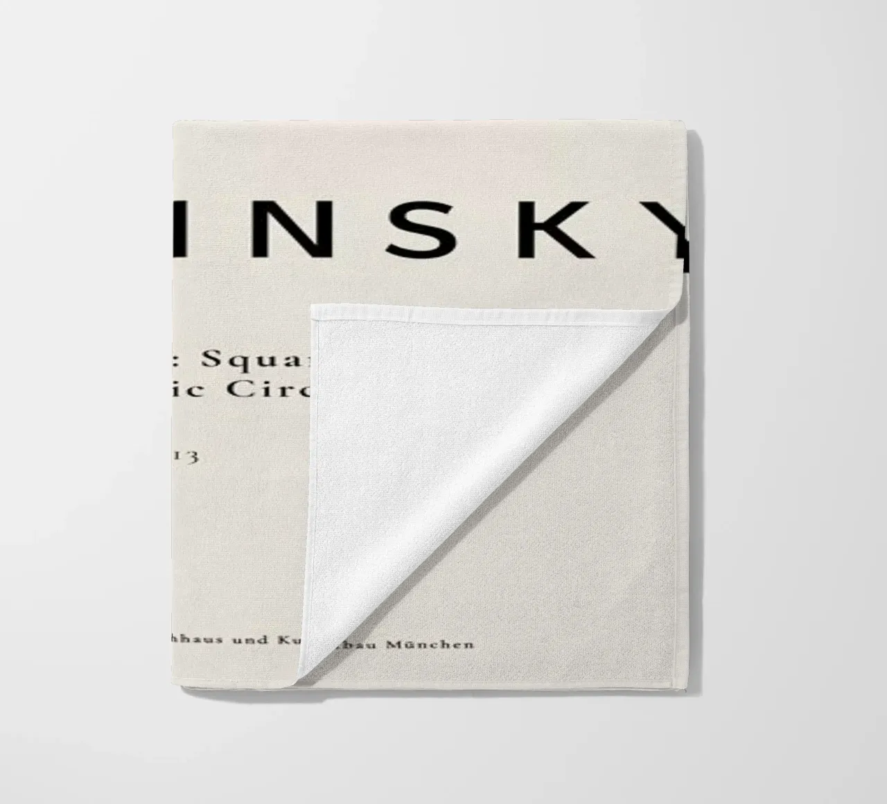 Kandinsky - Colour Study: Squares with Concentric Circles telo mare da ARTOTHEK