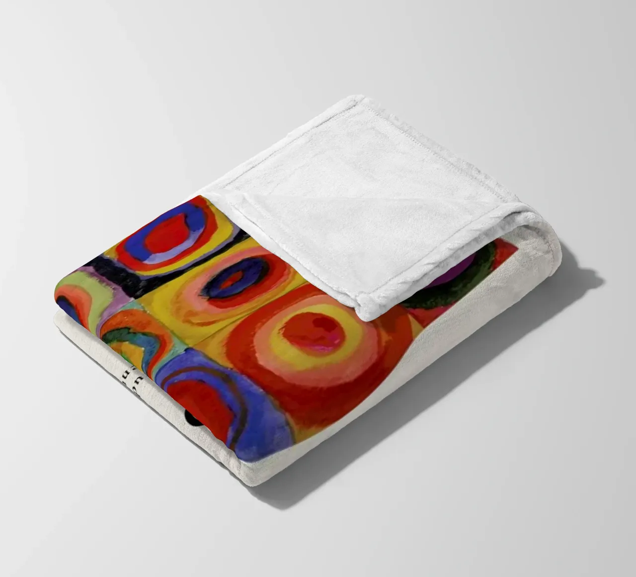 Kandinsky - Colour Study: Squares with Concentric Circles coperta in pile da ARTOTHEK