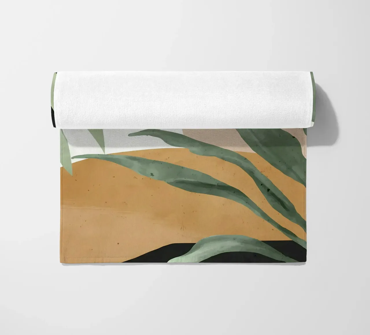 foglie piante fogliame botanica telo mare da Janine P McGuire