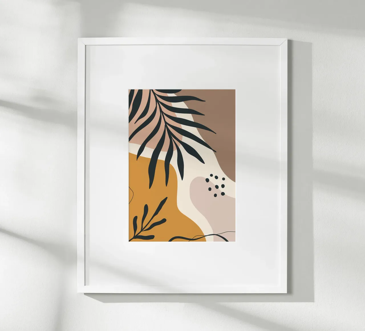 foglie forme organiche forme astratte carta hahnemühle da Janine P McGuire