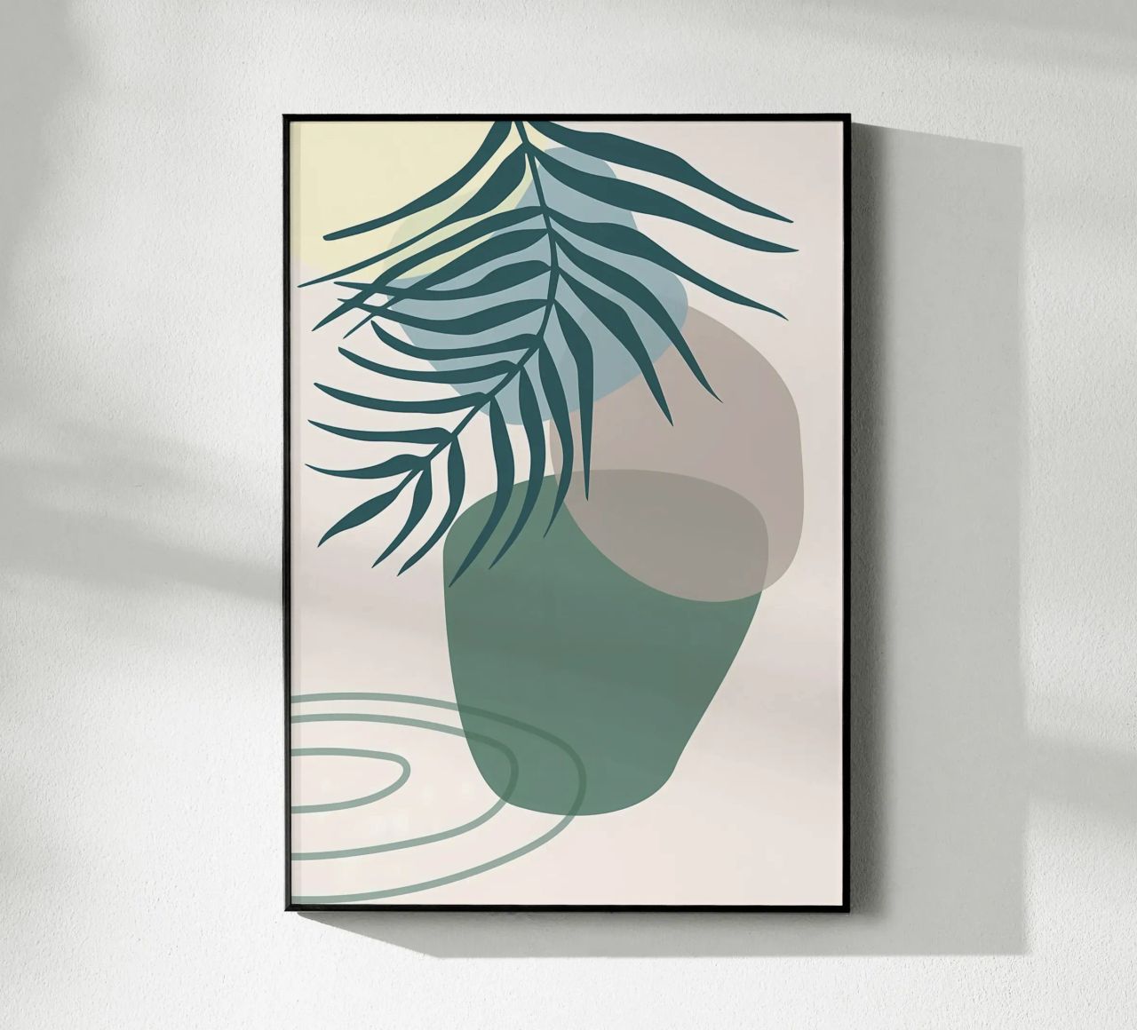 vaso di foglie forme geometriche forme sovrapposte plexiglass da Janine P McGuire