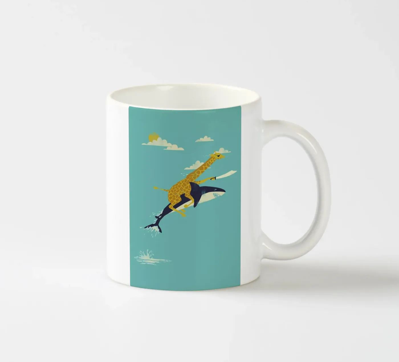 Onward ceramic mug by Jay Fleck